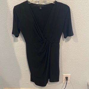 Banana republic black mini dress